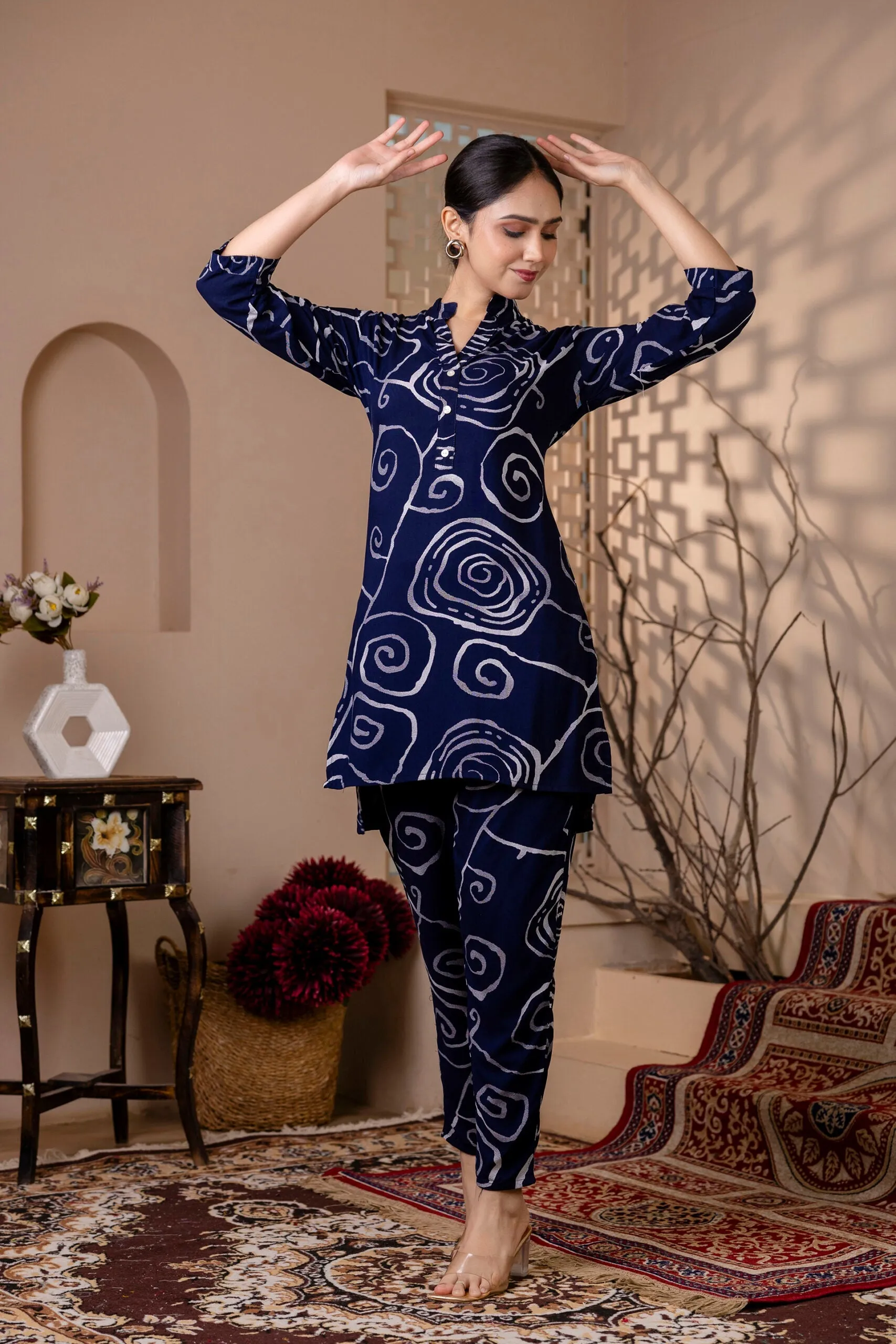 Abstract Printed Co-ord Set
