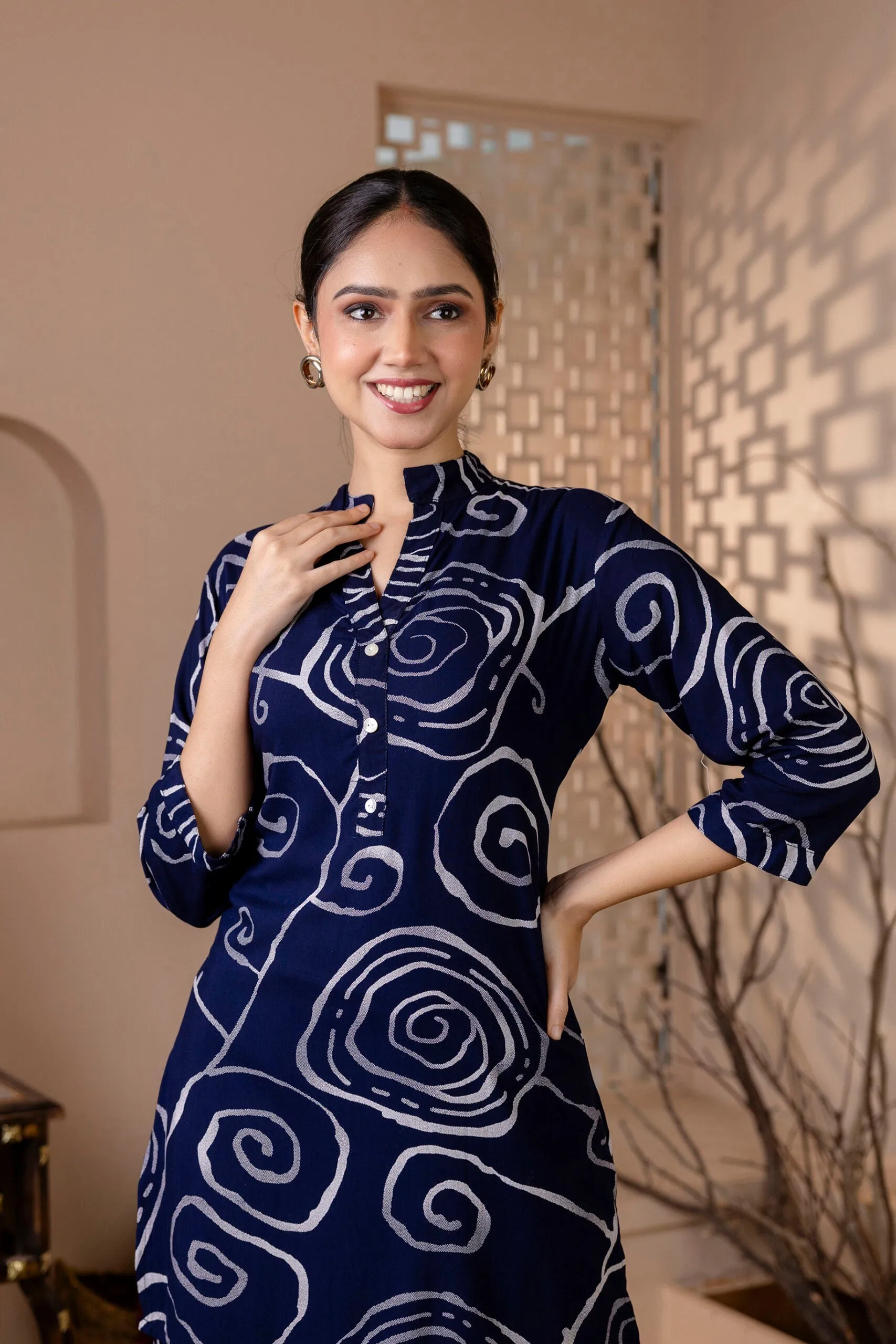Abstract Printed Co-ord Set