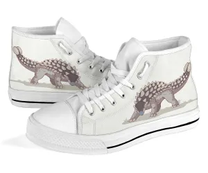Ankylosaurus - Dinosaur High Top Shoes