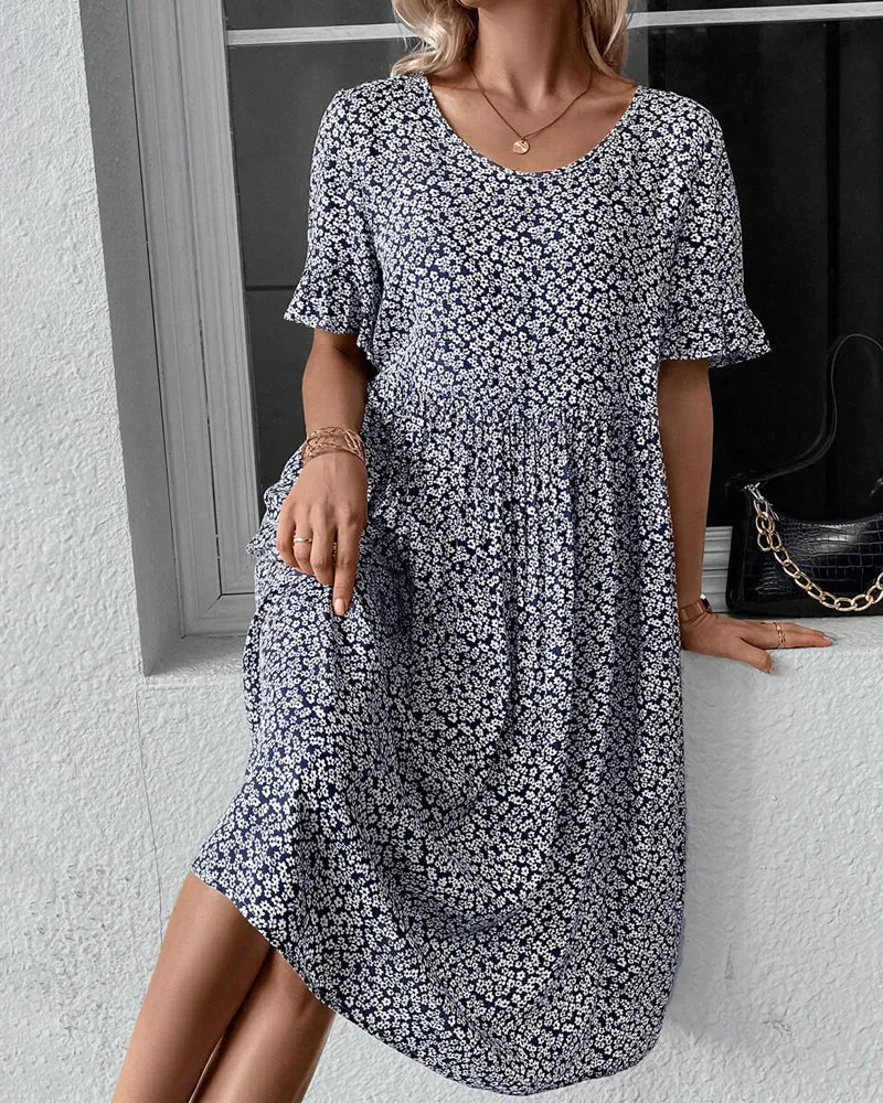 Avalance™| Emelise Floral Midi Dress