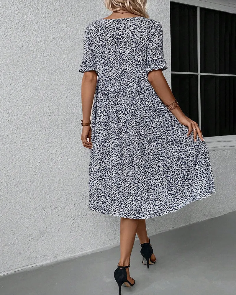 Avalance™| Emelise Floral Midi Dress