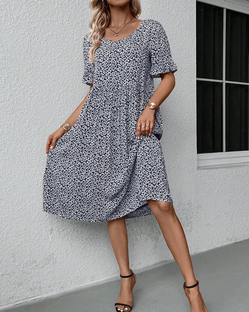 Avalance™| Emelise Floral Midi Dress