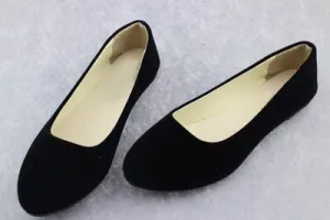 Candy Colored Velvet Flats