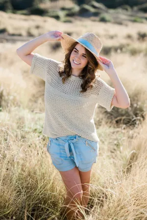 Crochet Kit - Positano Tee