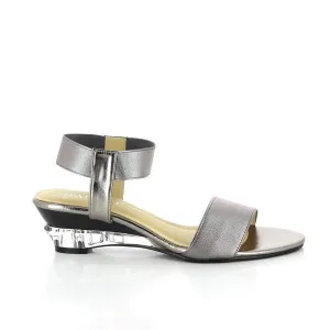 Dalessi Deluxe Pewter Sandals