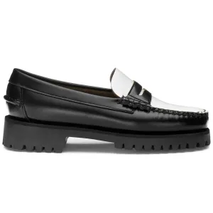DAN LUG WOMAN - Moc - Moccasin - Woman - BLACK-WHITE