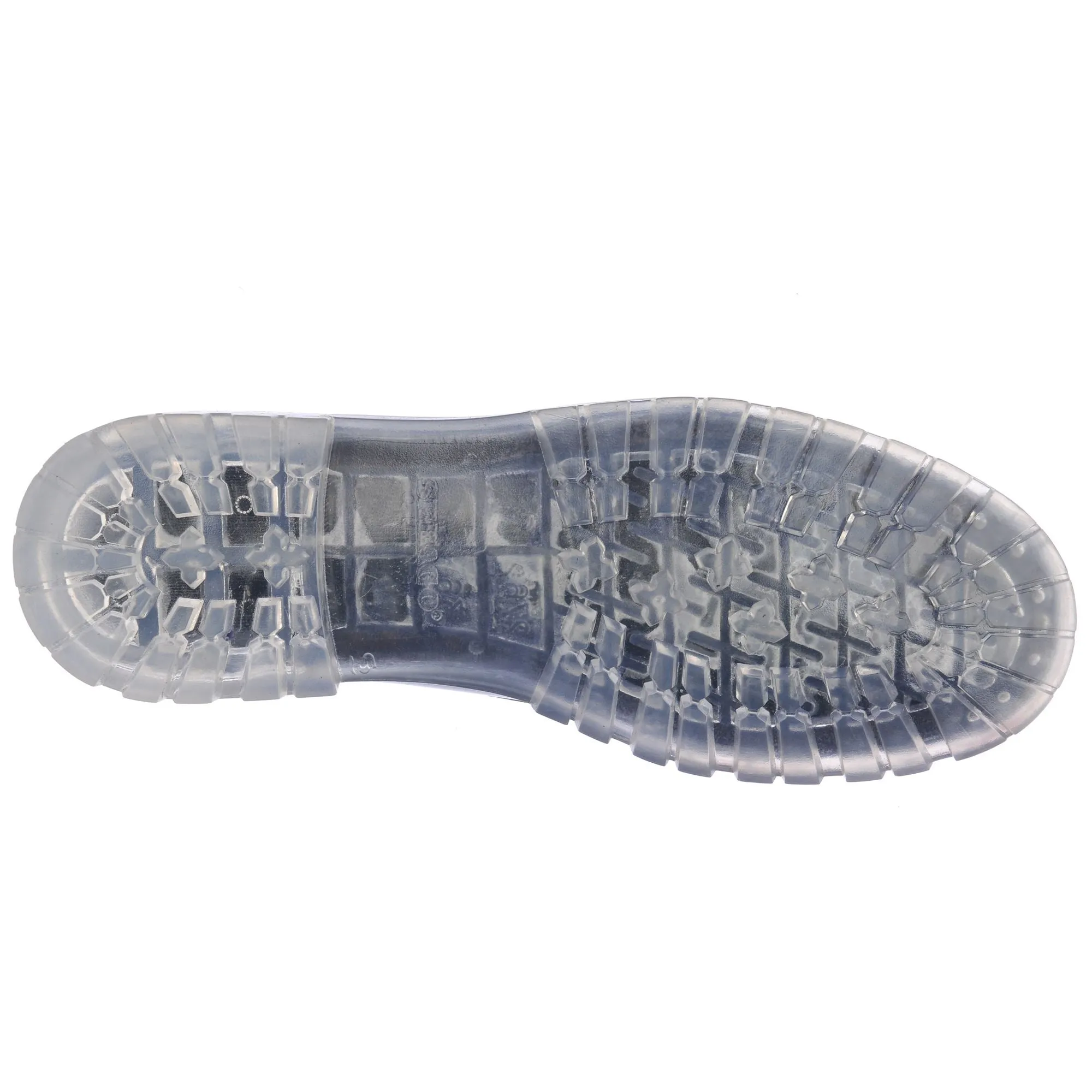 DAN TRANSPARENT LUG WOMAN - Moc - Moccasin - Woman - BLACK-TRANSPARENT