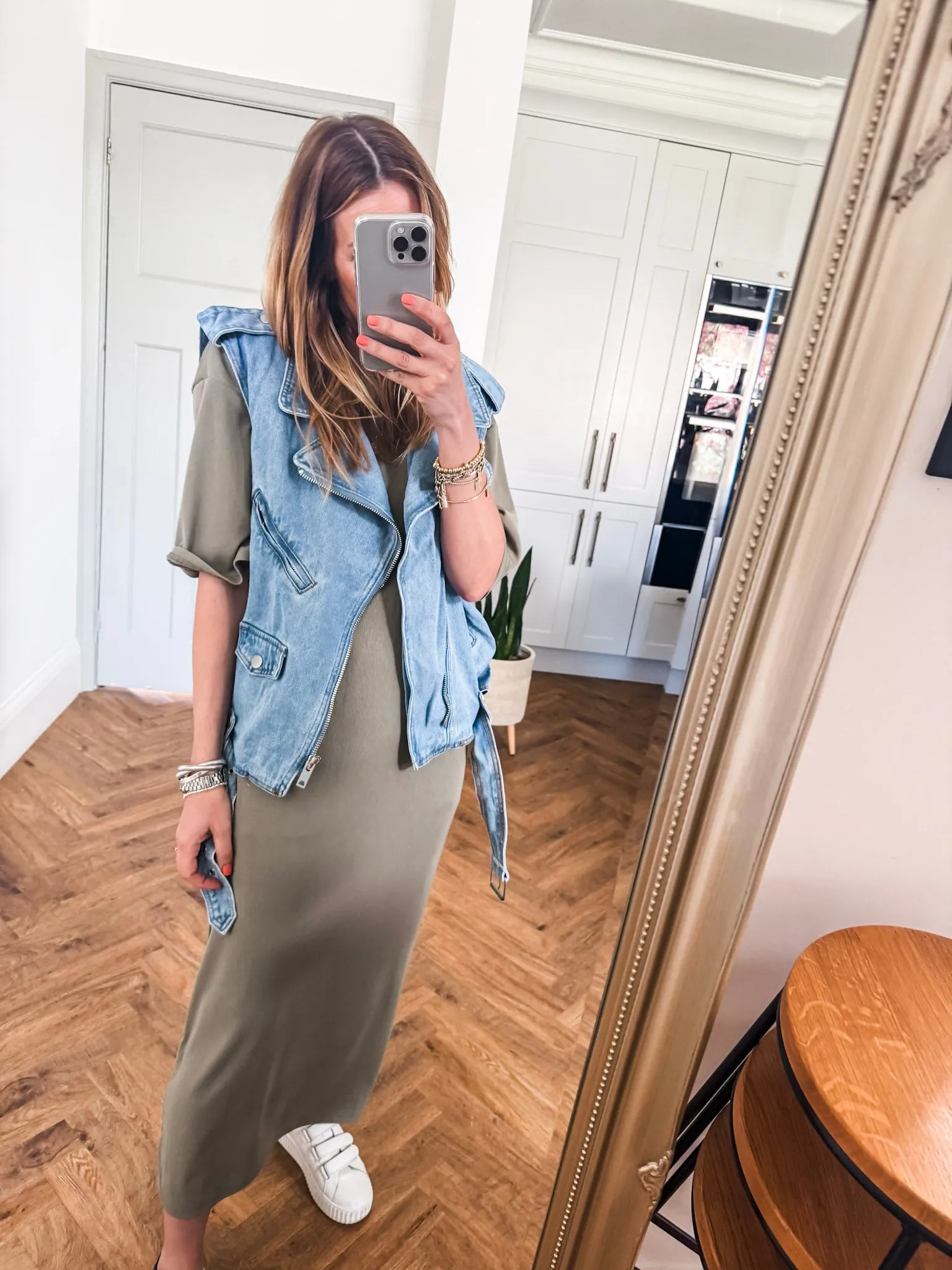 Fine Ribbed T Shirt Midi Dress