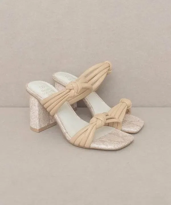 Oasis Society Raquel - Strappy Knot Heel
