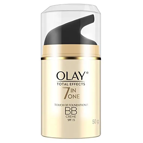 Olay Total Effects BB Cream with SPF 15 | Fights 7 Signs of Ageing | With Niacinamide and Green Tea Extracts | 50g