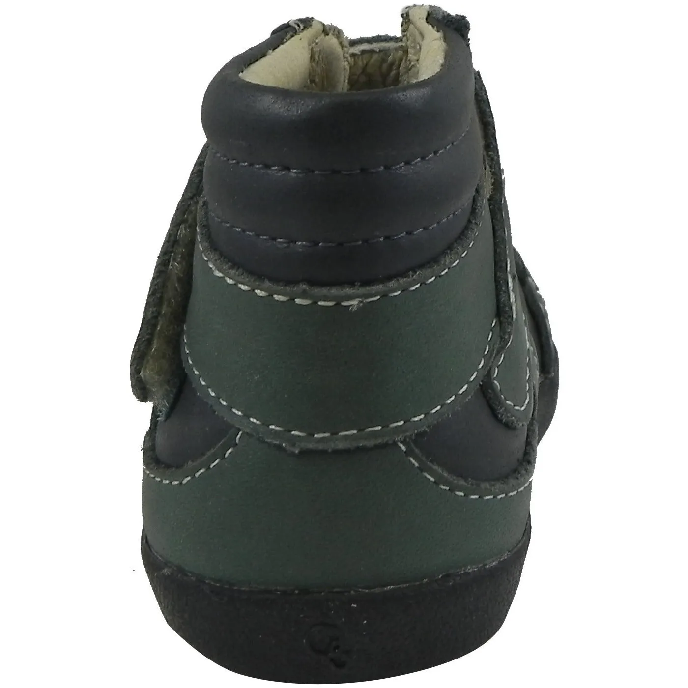 Old Soles Boy's 335 Woolfy Sneaker Navy/Emerald