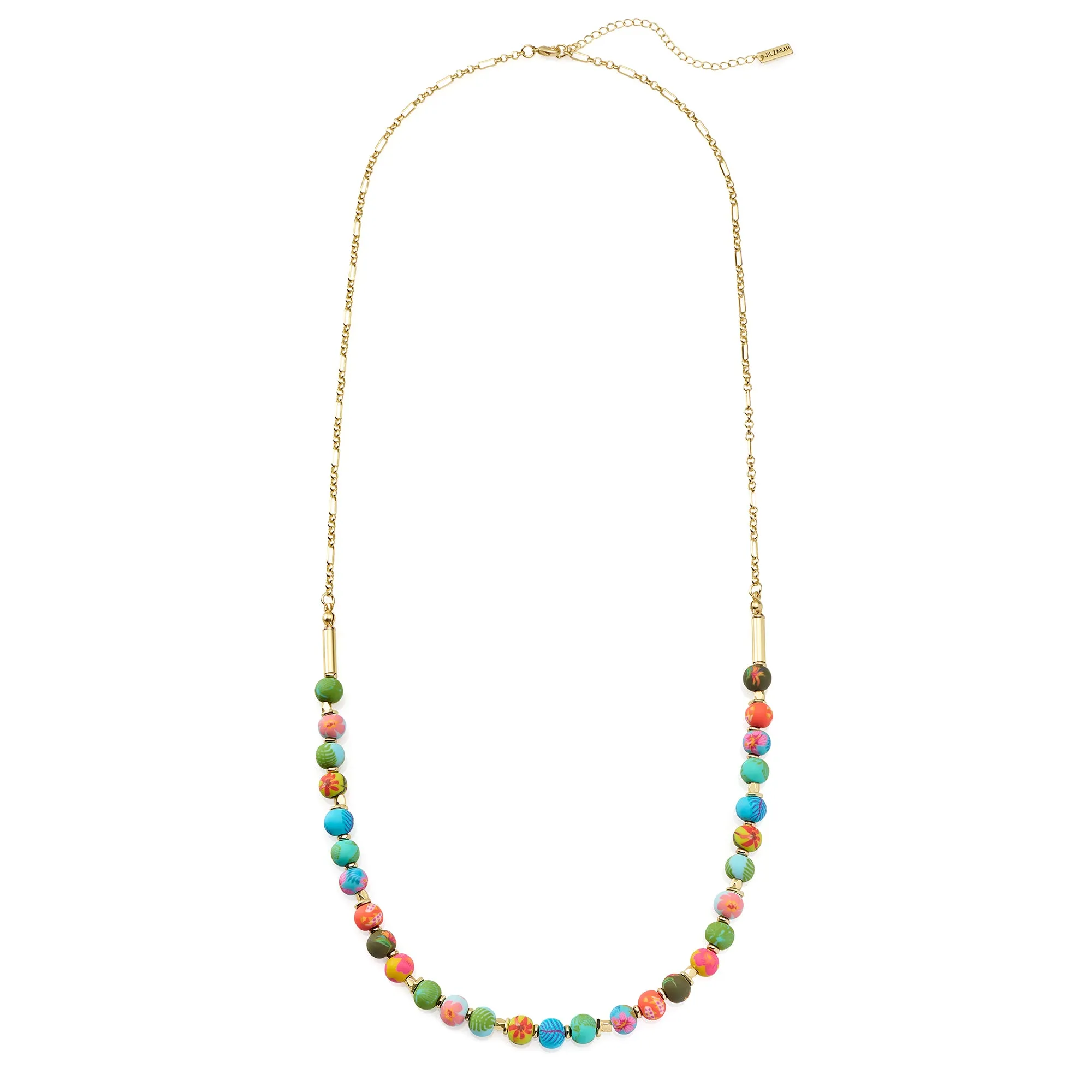 Paradise Island Beaded Chain Necklace