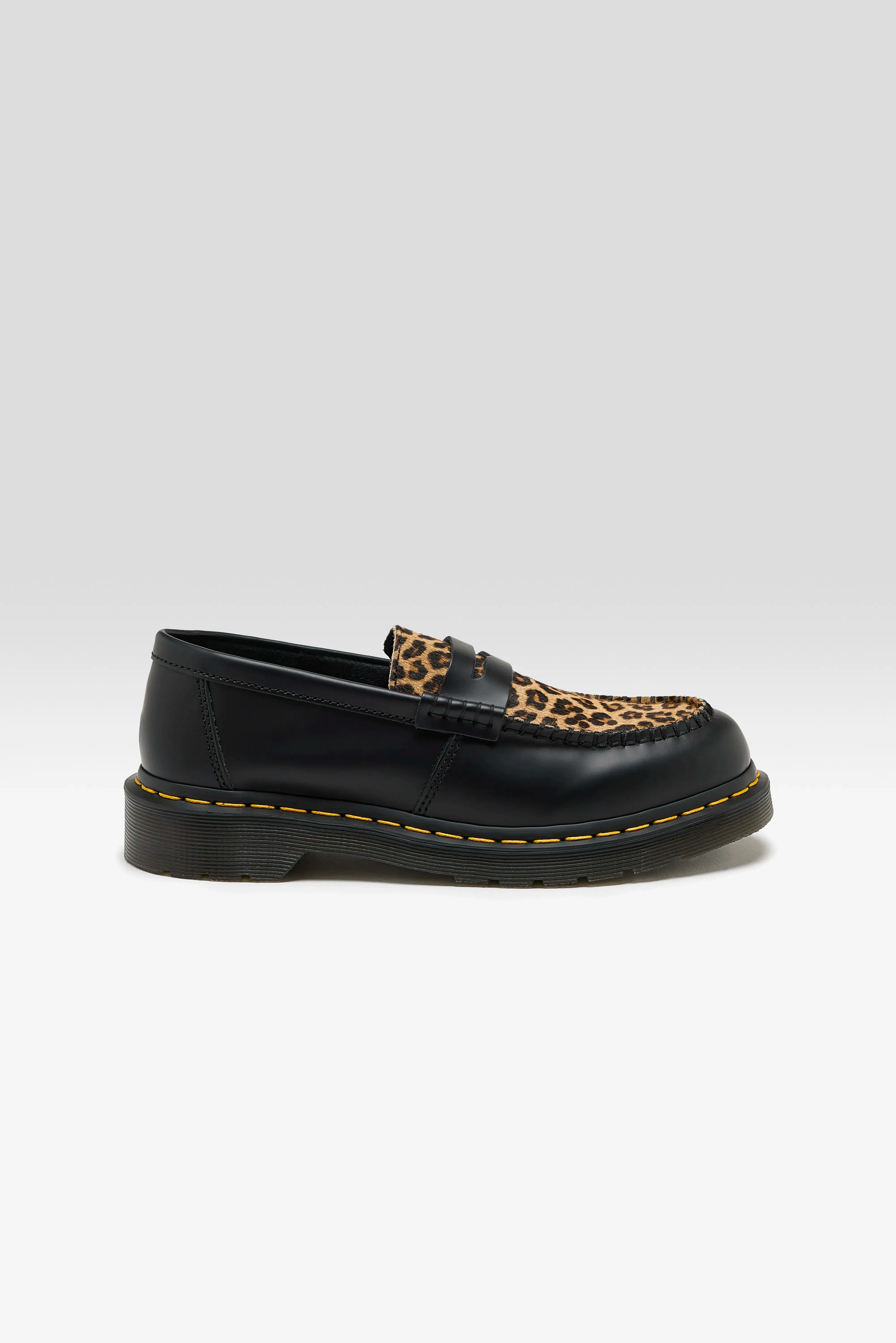 Penton Hair-on Smooth Leather Loafers (251 / W / BLACK)