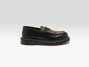 Penton Hair-on Smooth Leather Loafers (251 / W / BLACK)