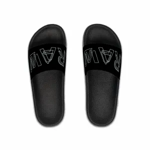 Raw Sushi "RAW lines" Slide Sandals black
