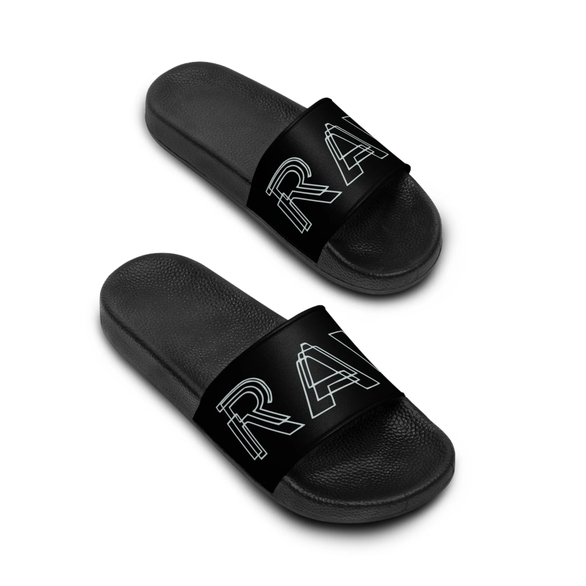 Raw Sushi "RAW lines" Slide Sandals black