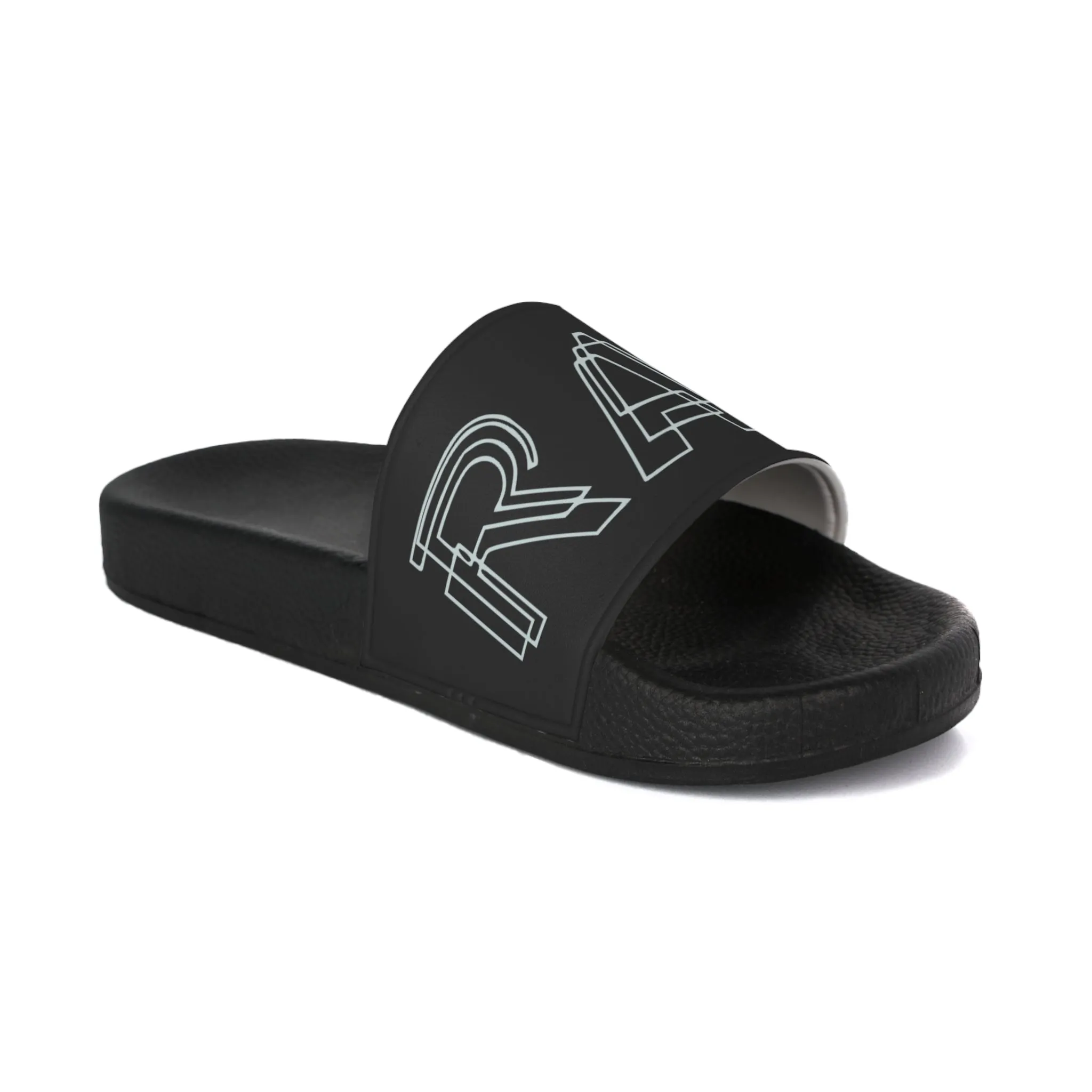 Raw Sushi "RAW lines" Slide Sandals black