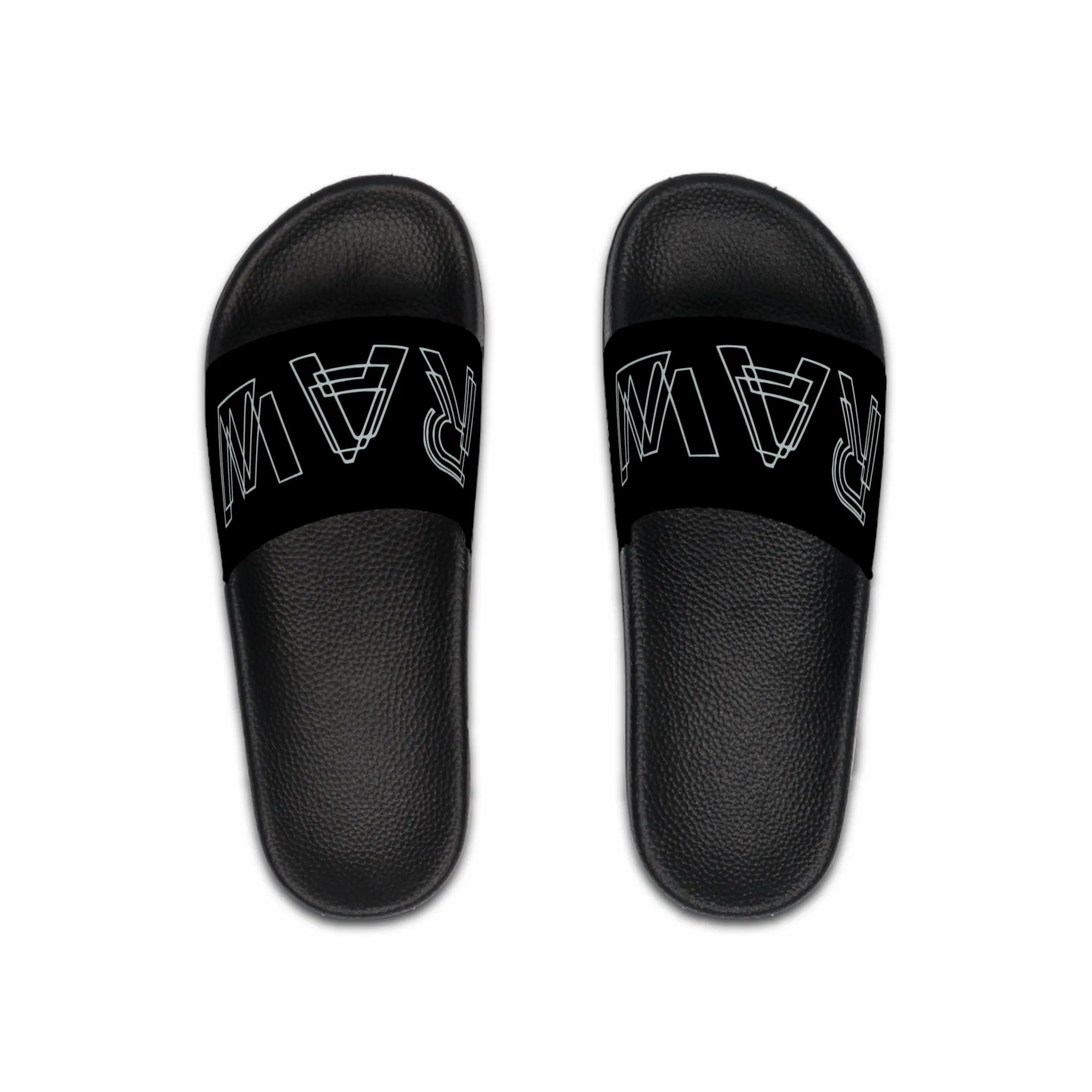 Raw Sushi "RAW lines" Slide Sandals black