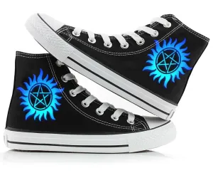 Supernatural High top Canvas Shoes Sneakers Sports Shoes Gifts