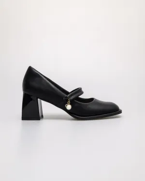 Tomaz NN415 Ladies Mary Jane Block Heels