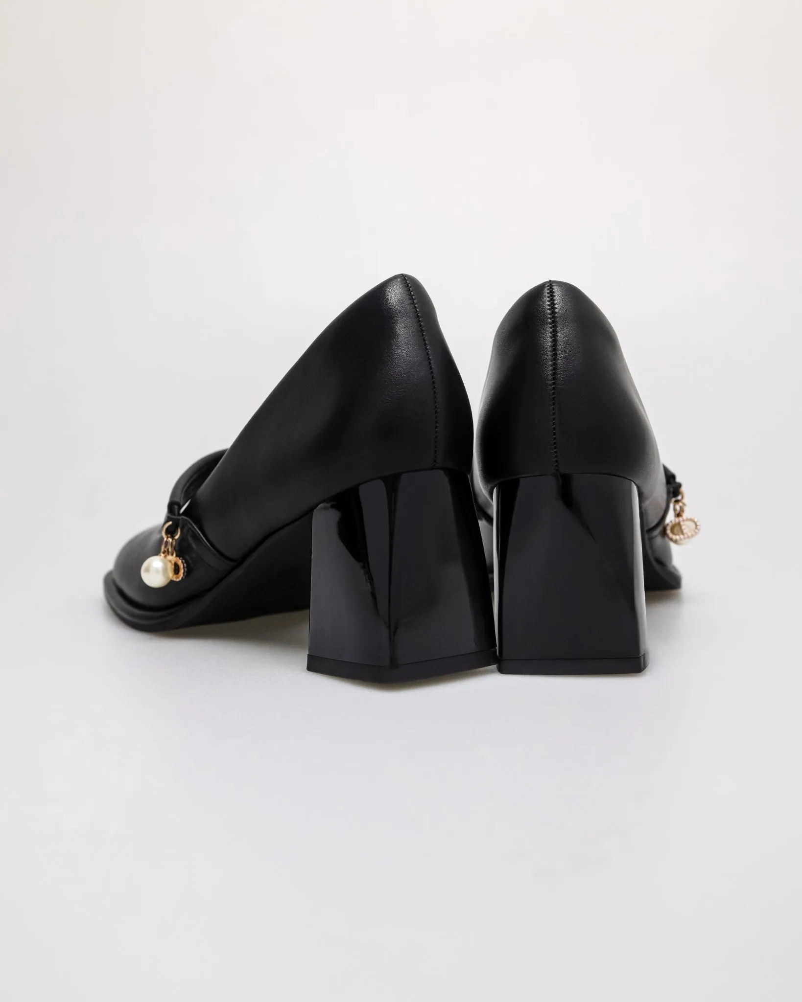Tomaz NN415 Ladies Mary Jane Block Heels
