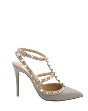 Valentino Rockstud Heels in beige AJC0679