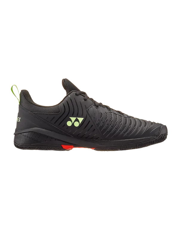 Yonex Power Cushion Sonicage 3 Mens All Court Black Lime